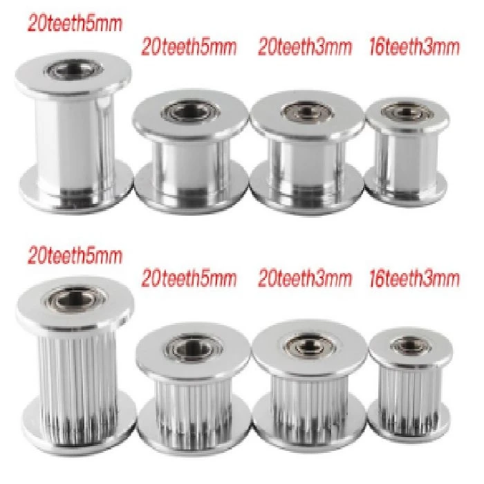 Zobnik za jermenski prenos za 3D tiskalnike GT2 B6,35mm 20T W6